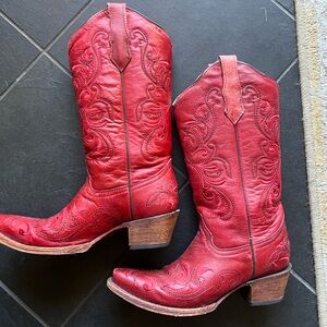 Red Cowboy Boots